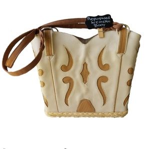 Handmade Repurposed Western Boot